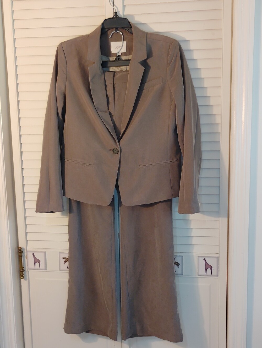 LOFT Brown Women's Pantsuit